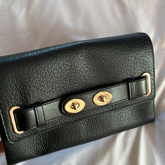 Soft leather blake clutch